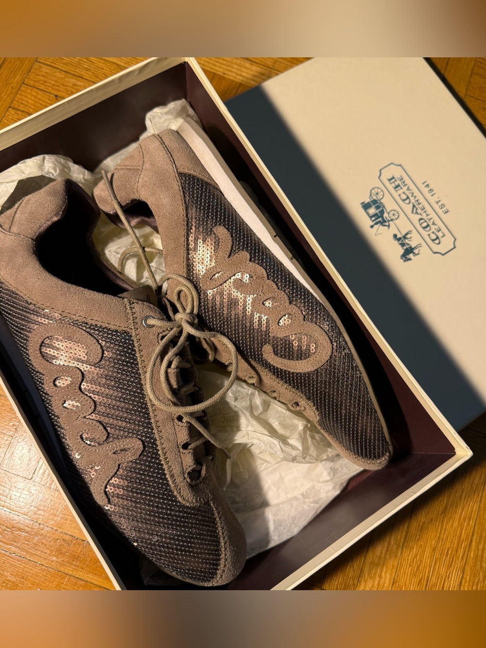 Coach Hope Sneakers- Bronze